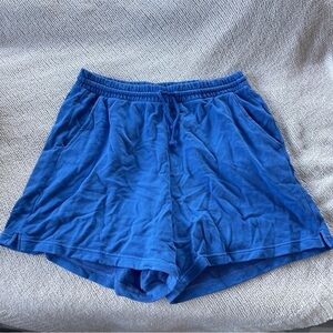 Wild fable high waisted loungewear shorts blue Large